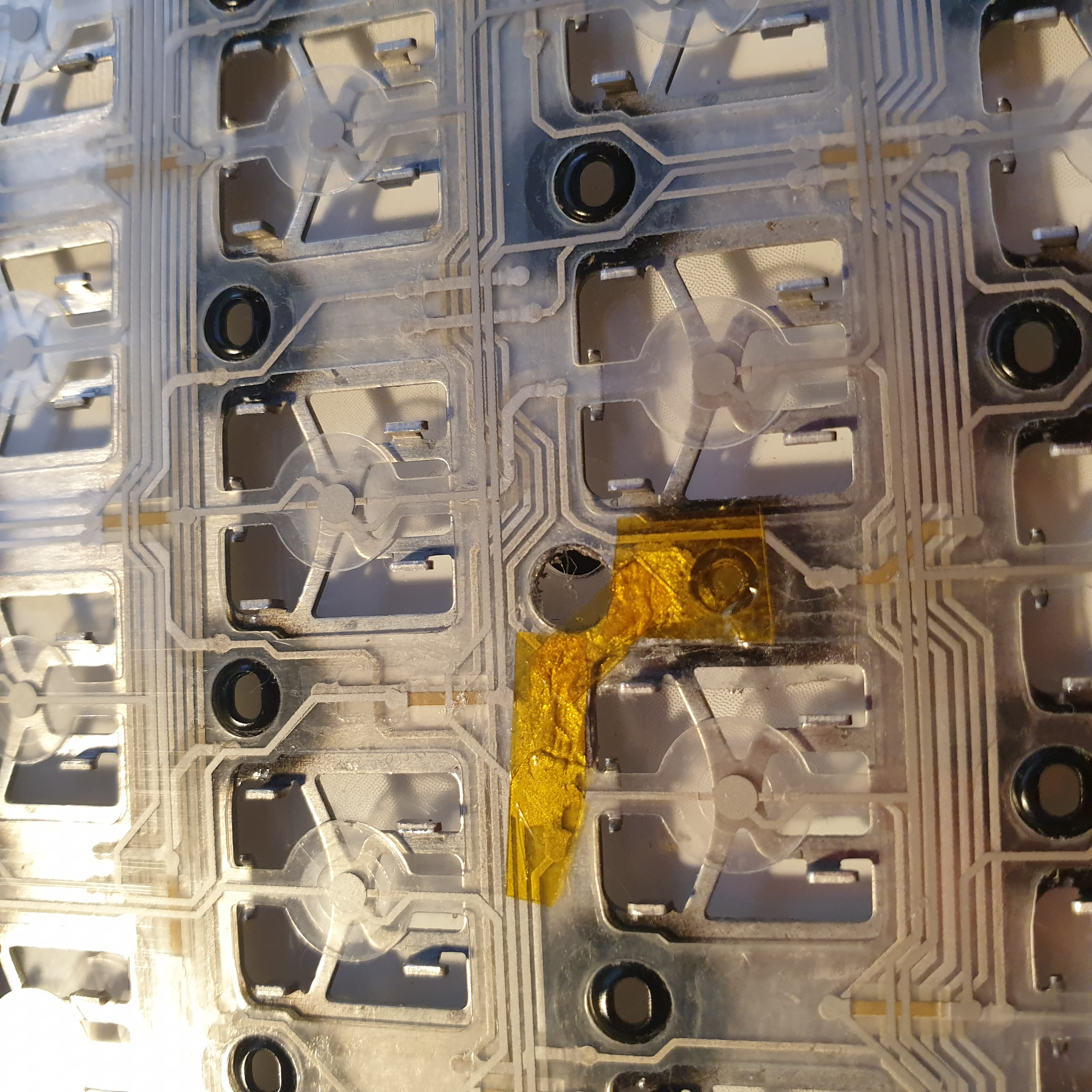 Unsuccessful repair attempt
